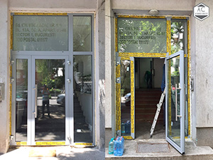 Uși aluminiu București
